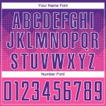 Soccer Sublimation Custom Pink Uniform Jersey Purple-White Soccer Sublimation Custom Pink Uniform Jersey Purple-White