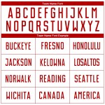 Sublimation White Soccer Custom Uniform Jersey Red Sublimation White Soccer Custom Uniform Jersey Red