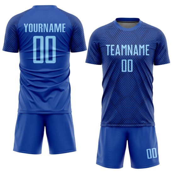 Jersey Light Uniform Sublimation Soccer Blue Royal Custom Jersey Light Uniform Sublimation Soccer Blue Royal Custom