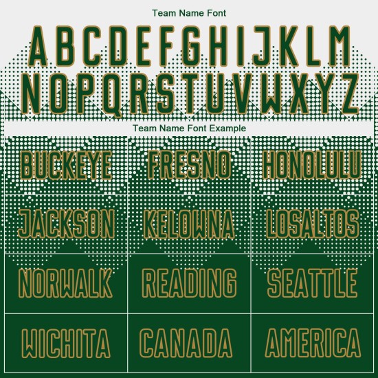 Jersey Uniform Gold Sublimation Custom Green-Old Soccer White Jersey Uniform Gold Sublimation Custom Green-Old Soccer White