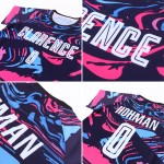 Soccer Uniform Custom Sublimation Jersey White-Pink Figure Soccer Uniform Custom Sublimation Jersey White-Pink Figure