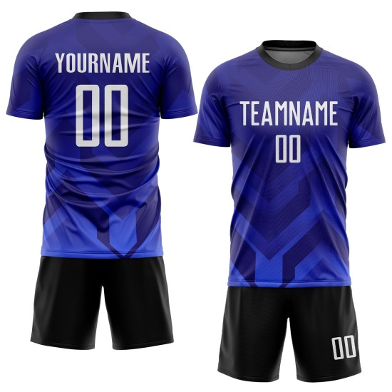 Uniform Jersey Custom Purple Sublimation Soccer White Royal-Navy Dark Uniform Jersey Custom Purple Sublimation Soccer White Royal-Navy Dark