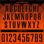 Shape Orange Gradient Black Uniform Soccer Square Sublimation Jersey Custom Shape Orange Gradient Black Uniform Soccer Square Sublimation Jersey Custom