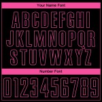 Black Uniform Jersey Soccer Sublimation Pink Custom Black Uniform Jersey Soccer Sublimation Pink Custom