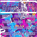 Custom Purple-White Graffiti Soccer Uniform Pattern Jersey Sublimation Custom Purple-White Graffiti Soccer Uniform Pattern Jersey Sublimation