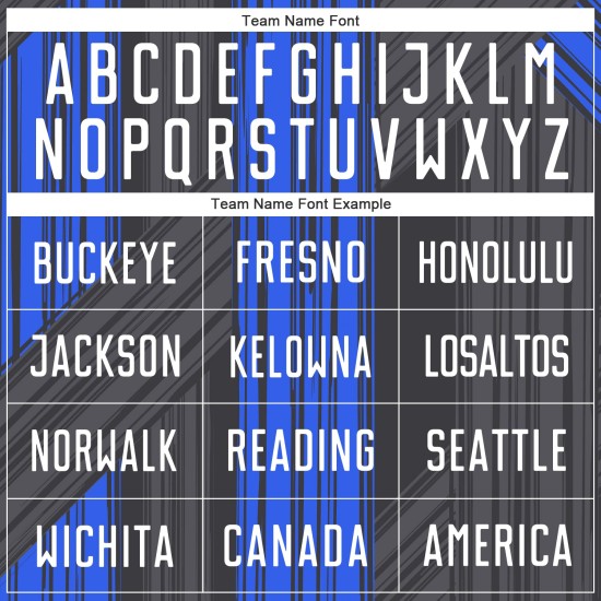 Custom Jersey Soccer Uniform Black Sublimation White-Royal Custom Jersey Soccer Uniform Black Sublimation White-Royal