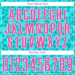 Soccer Pink-White Custom Sublimation Uniform Aqua Jersey Soccer Pink-White Custom Sublimation Uniform Aqua Jersey