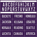 Uniform Sublimation Jersey Custom White Purple Soccer Uniform Sublimation Jersey Custom White Purple Soccer