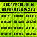 Custom Sublimation Uniform Jersey Black Soccer Green Neon Custom Sublimation Uniform Jersey Black Soccer Green Neon